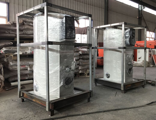 Dual Vertical Water Boiler With Stainless Steel Liner For Swimming Heating
