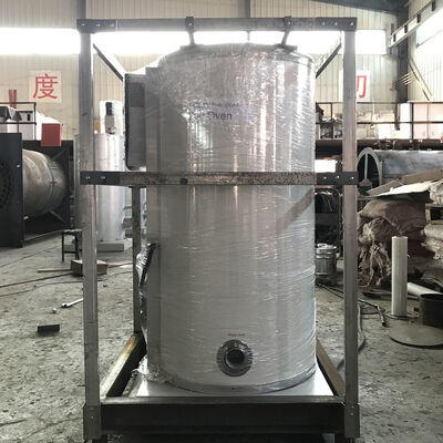 Dual Vertical Water Boiler With Stainless Steel Liner For Swimming Heating