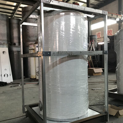 Dual Vertical Water Boiler With Stainless Steel Liner For Swimming Heating