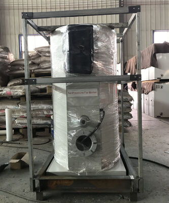 Dual Vertical Water Boiler With Stainless Steel Liner For Swimming Heating