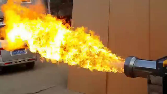 High Power Diesel Oil Burner 160 Millimeter Tube Diameter One Year Warranty