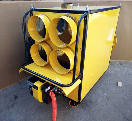 KVH 6000 Waste Motor Oil Heater 6 - 8 Liter Per Hour Double Fan Motor