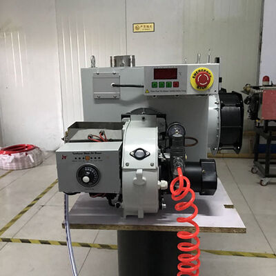 Light Waste Oil Burning Heater , Hot Air Generator 14 - 55 Kw Output Power