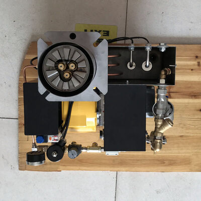 Upward Vertical Used Oil Burning Furnace 8 Bar Working Pressure Low Consumption