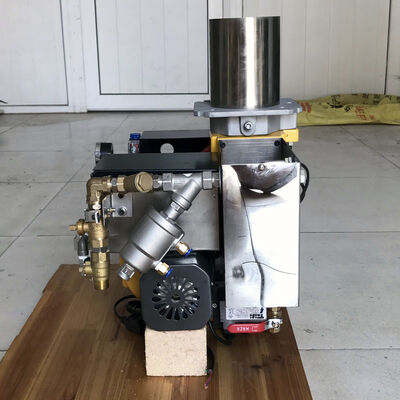 Automatic Garage Waste Oil Burner , Oil Fired Burner Three Safe Precaution