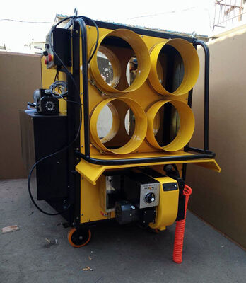 KVH 6000 Heater Brooder Unggas 80 - 120 KW Untuk Peternakan Sapi